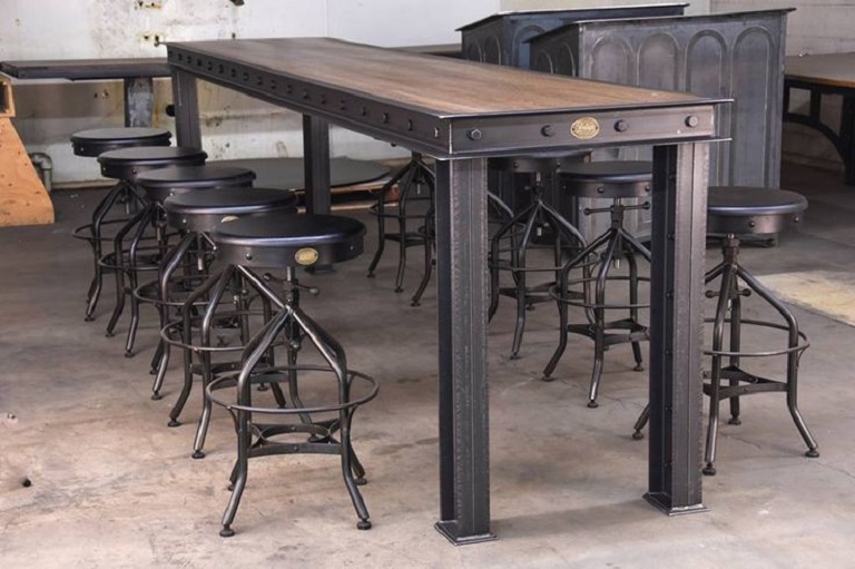 Industrial Furniture style gives modern homes a ...